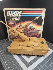 GI Joe Mauler M.B.T. 1985 de colección Tanque Militar Caja Original Funciona Incompleto - Imagen 1 de 24