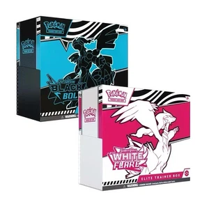 Pokemon Black Bolt and White Flare Elite Trainer Box ETB 2er Set Preorder - Bild 1 von 5