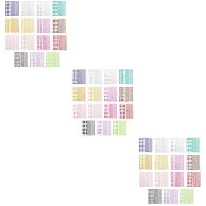 3 Count Nagelsticker Zubehör DIY -Acrylaufkleber -Strassaufkleber - Bild 1 von 12