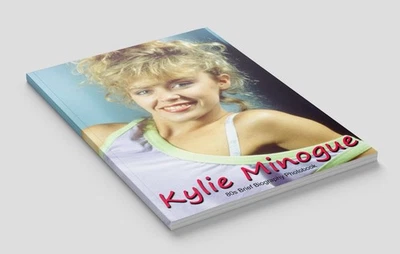 Kylie Minogue 1980s Brief Biography Photo Book in 2 versions soft/hardback