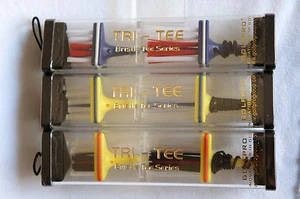 Golf Tri-Tee Borsten Brush Tees 2 3/4" Optimaler Kontakt Driver/Holz (16 TEES) - Bild 1 von 4