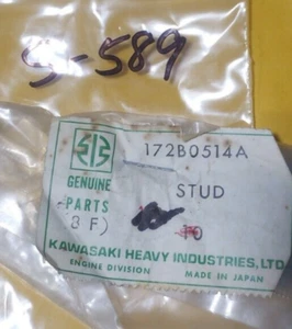 Bullone perno Kawasaki NOS 172B0514A 172G0514 quantità 2 (S-589) - Foto 1 di 2