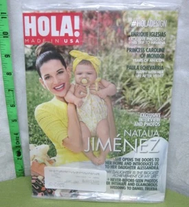 HOLA Magazine color photos Natalia Jimenez cover Paula Echevarria 2017 Spanish - Picture 1 of 1