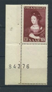 Saarland 377 Br, campo vuoto, data di stampa, purtroppo piegato, nuovo di zecca #g099 - Foto 1 di 1