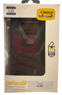 Funda Serie Otterbox Defender para LG G5, Negra Foto 1 de 4