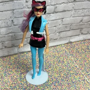 Barbie Spy Squad Cat Burglar 2015 Doll DHF18 Outfit Mask Cat Ears Articulated - Picture 1 of 13