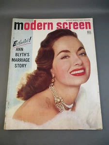 1953 Juli MODERN SCREEN Movie Magazine Full Issue ANNE BLYTH Cover - Bild 1 von 8