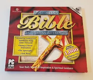 Bibel & christliche Referenzen PC CD-ROM Windows Multimedia Software Hörbuch Neu - Bild 1 von 2