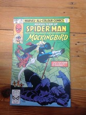 MARVEL TEAM-UP 95. 1980. 1st APPEARANCE OF MOCKINGBIRD. SPIDER-MAN. MILLER CVR.