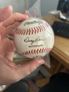 Davey Lopes Baseball With Signature And Photo - Picture 1 of 5