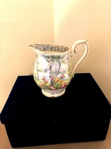 Royal Albert "Silver Birch" Pattern Creamer - Picture 1 of 7