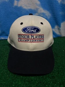 Ford Senior Players Champions Hat PGA White headgear cap Strapback nwot  H13 - Picture 1 of 5
