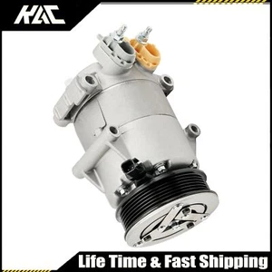 A/C Compressor Fit For Ford Fiesta 2014 2015-2019 1.6L (Except 2017 1.0L) 178398 - Foto 1 di 16