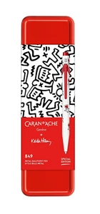 Caran d'Ache KEITH HARING 849 Ballpoint Pen White - Special Edition - Picture 1 of 6