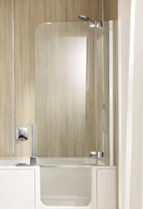 Artweger Twinline 2 Duschaufsatz für Badewanne mit Wannentür - Bild 1 von 3