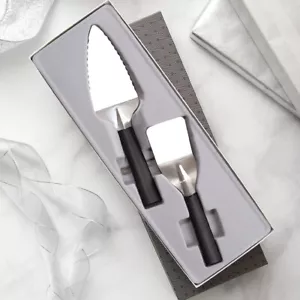 RADA CUTLERY G237 SERVING GIFT SET BLACK HANDLES PIE SERVER AND MINI MADE IN USA - Picture 1 of 3