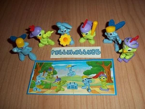SERIE COMPLETA CONIGLI E PULCINI SD334 - SD341 + 6 BPZ KINDER ITALIA PASQUA 2017 - Picture 1 of 1