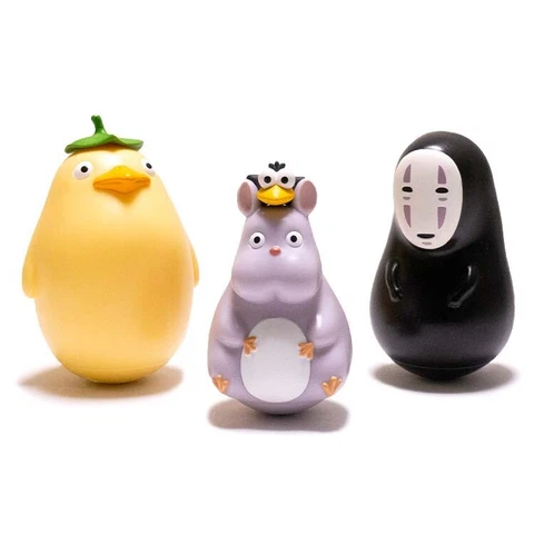 Studio Ghibli Spirited Away Figure OKIAGARI-KOBOSHI -Self-righting Doll-Genuine Cover