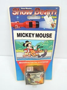 4E Walt Disney Mickey Mouse View Master Show Beam Cartridge 1987 Sealed - Picture 1 of 2