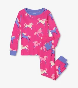 Nuovo Pigiama Lungo Hatley Dreamland Cavalli Pigiama Età 3 5 6 7 8 10 12 - Foto 1 di 2