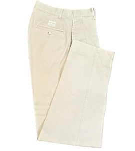 VTG Polo Ralph Lauren Pants Womans Chino Khaki 90'S Early Model Cotton 28X32 USA - Picture 1 of 13