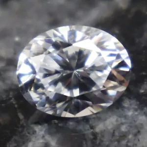 Synthetic American Diamond 4.90 Ct Oval D VVS2 Quality GIE Certified 1164 - Picture 1 of 7