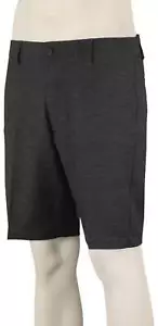 RVCA Daggers Hybrid Chino Shorts - Black - New - Picture 1 of 1