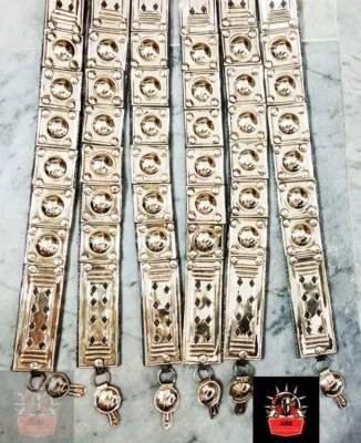 Hecho a Mano Disfraz de Soldado Romano Cinturón de Cuero Nuevo Cinturón de Latón Legión Griega Cingulum Foto 1 de 4