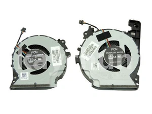 Original pair of CPU+GPU Cooling Fan Set For HP SPS-L20334-001 SPS-L20335-001 - Picture 1 of 12
