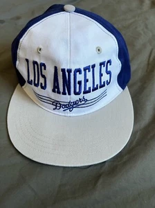 Gorra Gorra Sombrero Bordado LA Hombres Azul Blanco Gris Ajustable Curvo - Imagen 1 de 5