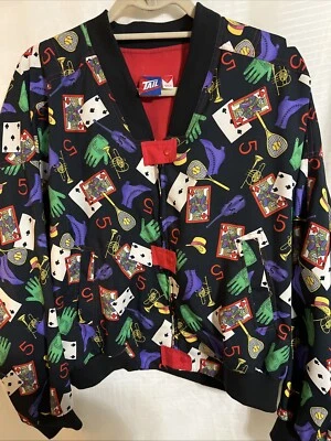 Хвост винтажная ветровка размер большой игры Sports музыка реглан рукав.  (SH4) - Изображение 1 из 4