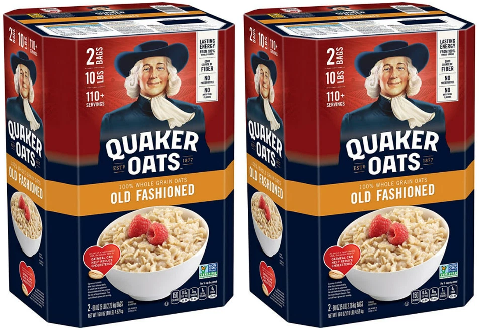 Paquete de 4 - Avena Quaker Old Fashioned (5 lb. cada uno) - envío gratis Foto 1 de 1