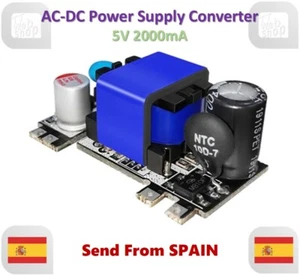 AC-DC 5V 2000mA Low Ripple Switching Step Down Power Supply Module AC 220V to DC - Imagen 1 de 4