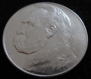 MDS POLEN POLAND 10 ZLOTY 1936 "PILSUDSKI", SILBER #W - Bild 1 von 2