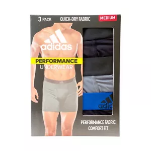 adidas Mens Boxer brief Performance Boxer Underwears Functional Fly - 3 Pack - Bild 1 von 3