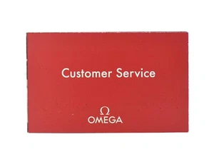 Omega Customer Service Booklet Handbuch - Bild 1 von 1
