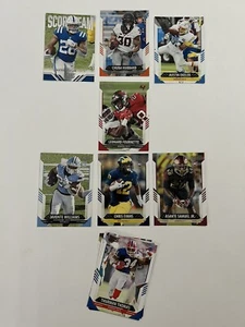 🔥NFL RUNNING BACKS - Chuba Hubbard, Austin Ekler, J Taylor & L Fournette 10 Stück - Bild 1 von 4