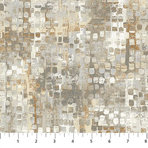 Northcott Ophelia by Penelope Duchesne 23953 34 Naturals Light Textured Square - Image 1 of 1