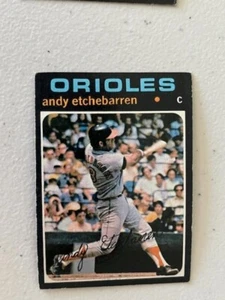 1971 Topps Set Break #501 Andy Etchebarren EX-SHIPS FREE - Picture 1 of 2