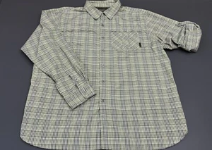 Merrell Shirt Mens XXL Green Long Sleeve Vented Opti-wick UPF 50+ Fishing Outdr - Picture 1 of 13