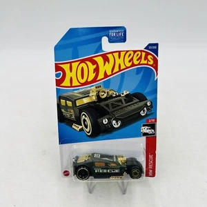 Hot Wheels 2022 Lethal Diesel HW Rescue #121/250 Black Fire Truck - Picture 1 of 6