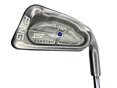 Ping IST Blue Dot  39.5” RH 4 Iron Karsten Steel Shaft Carbon St. Head GP Grip - Image 1 of 4
