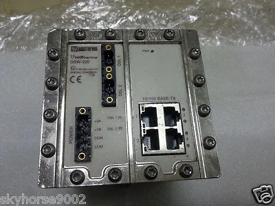 Westermo Teleindustri AB DDW-220 Ethernet Extender Switch Art.No.3641-0200 - Image 1 of 4