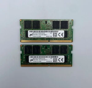 LOT OF 16GB Micron (8GBX2) 2Rx8 PC4-2133P MTA16ATF1G64HZ-2G1B1 MEMORY RAM TESTED - Picture 1 of 2