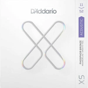 Cuerdas acústicas D'Addario XS recubiertas de fósforo bronce 11-52, XSAPB1152 - Imagen 1 de 1