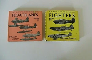 Fighters Vol 1 and Float Planes Vol 6 War Planes of WWII, William Green, 1960/63 - Bild 1 von 12