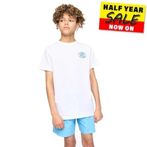 Kings Will Dream Soap Kids Boys Swim Shorts Blue - Picture 1 of 4