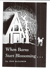 When Barns Start Blossoming by Jean McClenon (1988, Paperback) - Picture 1 of 4