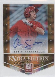 2012 Elite Extra Edition /10 Chris Serritella #53 Auto