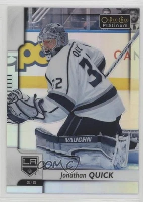 2017-18 O-Pee-Chee Platinum Rainbow Jonathan Quick #92 - Image 1 of 2